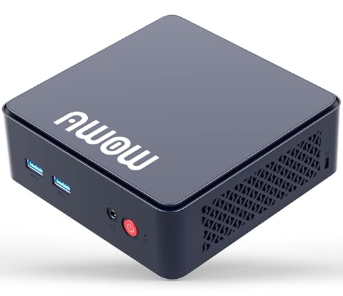 AWOW AK10 Pro Mini PC Intel N100 (bis zu 3,4 GHz), 16GB RAM 512GB SSD, Wi-11 Pro, 4K UHD, WiFi 5, Bluetooth 5.2, Gigabit LAN – Mini-PC für Büro, Heimkino, Schule von AWOW