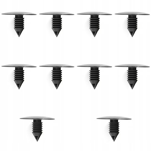 AWPARTS - Befestigungsclips - Clipse für kfz - Auto Befestigungs Clips - Kotflügelklammer kompatibel mit Renault Clio Express Kangoo Laguna Master Safrane Opel Movano - 10 Stück von AWPARTS