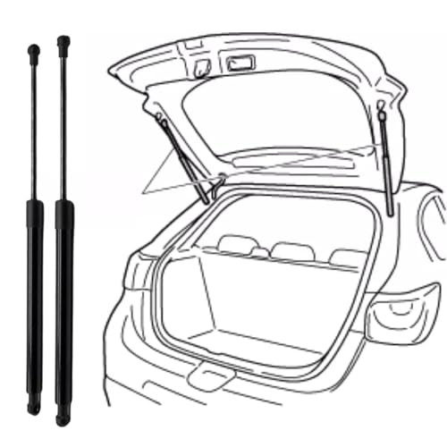 AWPF Gasdruckfeder Dämpfer Kofferraum für Ford Fusion Estate/Turnier (JU2) 2002-2012(OEM:2N11N406A10AD)-55.7cm,Kofferraum Gasfeder,Gasfeder Dämpfer Heckklappe von AWPF