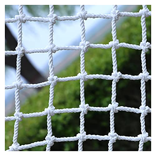 AWSAD Kindersicherheitsnetz, Treppen Spielplatz Klettern Fallschutznetz Nylon-Frachtnetz Gartendekorationsnetz Seil Dick 6Mm Color : 10cm mesh, Size : 1×10m(3×33ft) von AWSAD