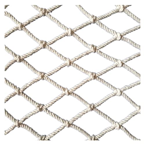 AWSAD Kindersicherheitsnetz 6mm Dicke Hunde Katzennetz 5cm / 10cm Raster Zur Dekoration, Balkontreppen Anti-Fall- Netz Kletternetz for Gartenpflanzen, 64 Größen von AWSAD