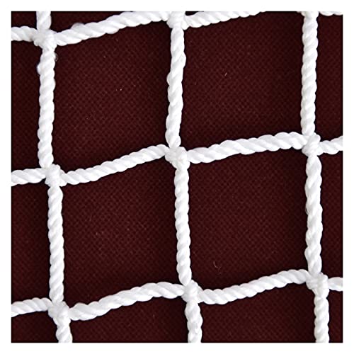 AWSAD Kindersicherheitsnetz Weiß Universal Schutznetz Sicherheitsnetz Balkonnetze Treppenschutznetz Katzenschutzzaunnetz Nylon Sicherheitsnetz Color : 5cm mesh, Size : 2×4m(6.6×13.1ft) von AWSAD