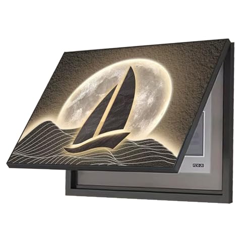 Dekorative Abdeckung for Elektrische Zählerkasten Verstecken Sie Sicherungskasten Heimdekoration Zählerkasten-Dekor Schrank Bilder For Aufhängen(A,50x70cm) von AWSAD