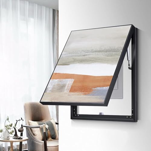 Elektrische Box Abdeckung Dekorative Kreativität Zählerkasten Dekoration Flip Meter Elektrische Panel Malerei Meter Verstecken Gemälde Dekoration(B,40x60cm) von AWSAD
