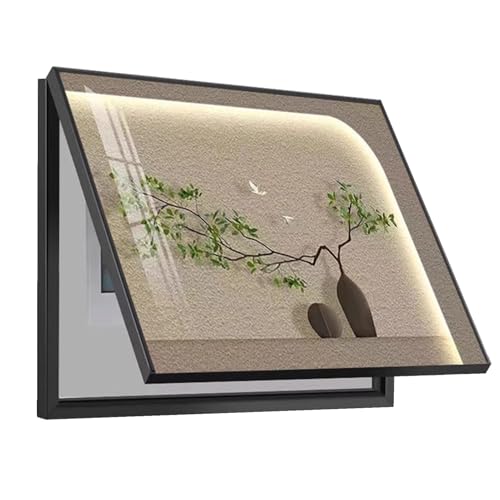 Elektrische Box Abdeckung Verteilerkasten Flip Sicherungskasten Abdeckung Schrank Elektrische Panel Malerei Verstecken Gemälde Dekoration(A,60x40cm) von AWSAD