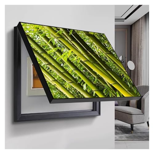 Elektrische Zählerkasten Dekorative Malerei Zähler Verstecken Sicherungskasten-Abdeckung Kunst for Schlafzimmer, Küche, Verteilerkastens(C,50x40cm/19.6x15.7in) von AWSAD