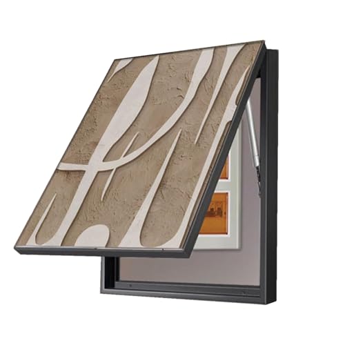 Elektrischer Verteilerkasten Dekorativer Wandbild Zähler Abdeckung Versteckter Stromkasten Dekor mit hydraulischer Stütze for Home Room(C,50x70cm) von AWSAD