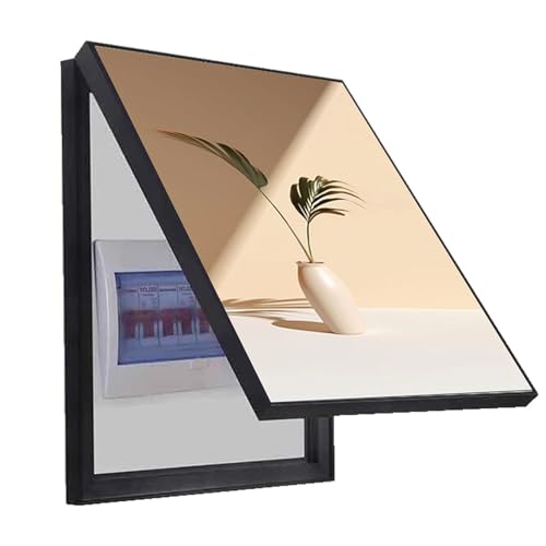 Innen Stromzähler Abdeckung Kreative Abnehmbare Zählerkastenabdeckung Elektrische Schalttafel Dekoration Box Cover Distribution Box Wohnungsdekor(B,50x60cm) von AWSAD