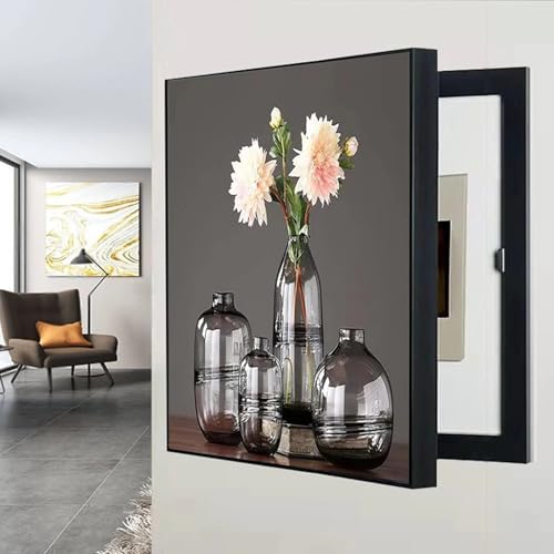 Sicherungskasten Abdeckung Schrank Poster Dekoratives Wandbild Zähler-Abdeckung Versteckter Stromkasten Dekor, for Home Room(B,40X50CM(15.7x19.6in)) von AWSAD