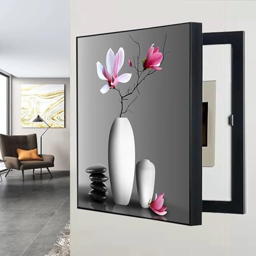 Sicherungskasten Abdeckung Schrank Poster Dekoratives Wandbild Zähler-Abdeckung Versteckter Stromkasten Dekor, for Home Room(C,60X70CM(23.6x27.5in)) von AWSAD