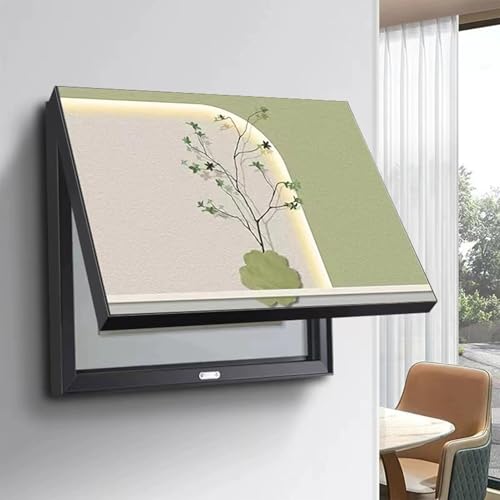 Sicherungskasten Abdeckung Schrank Poster Dekoratives Wandmontierte Wandbild Zähler-Abdeckung Versteckter Stromkasten Dekor, for Home Room(B,50x40cm) von AWSAD