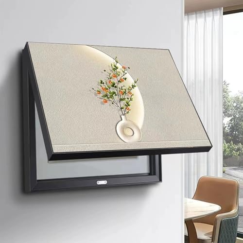 Sicherungskasten Abdeckung Schrank Poster Dekoratives Wandmontierte Wandbild Zähler-Abdeckung Versteckter Stromkasten Dekor, for Home Room(C,60x40cm) von AWSAD