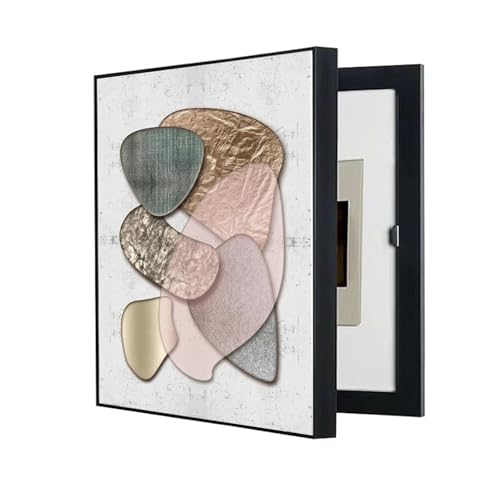 Stromzähler Abdeckung Dekorative Malerei Moderne Dekorative StromzäHlerabdeckung Innen-Stromzählerabdeckung Zählerkasten(B,50X60CM/19.6x23.6in) von AWSAD