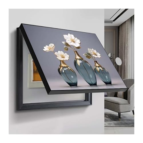 Stromzähler Box Dekoration Verstecken Gemälde Abdeckung Stromzähler Abdeckung Box Moderne Stromzähler Dekorativ Verteilerkasten Gemälde(D,80x60cm/31.5x23.6in) von AWSAD