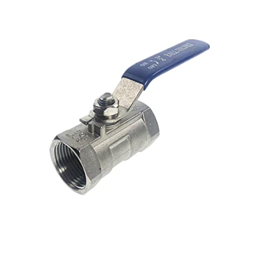 1/4" - 1" BSP Reduzieranschlüsse, einteiliger Kugelhahn aus Edelstahl 304(DN15) von AWWVRLMM