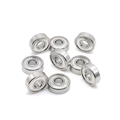 608ZZ Lager 8x22x7 Mm Miniatur 3D Drucker Teile Skateboard Roller Rollschuhe Rad 608 Z ZZ Kugellager 10Pcs von AWWVRLMM