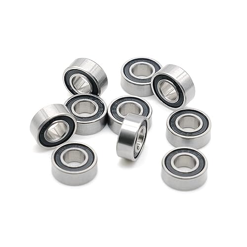 686RS Lager 6x13x5 Mm 686 RS 2RS Kugellager 686-2RS Schwarz Versiegelt 10Pcs von AWWVRLMM