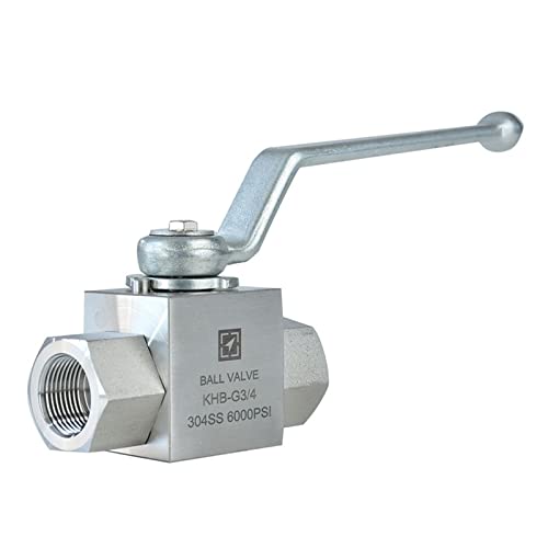 AWWVRLMM 1/4 "3/8" 1/2 "Hochdruck-Kugelhahn 304 Edelstahl Innengewinde Kugelhahn Korrosionsbeständig(Normally Temperature,3/8 Inch) von AWWVRLMM