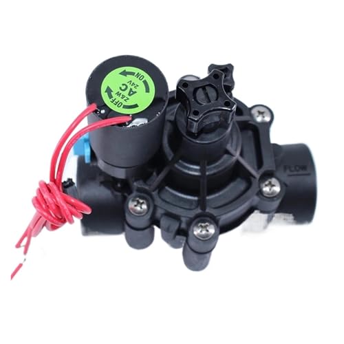 AWWVRLMM 1-1/4" 1-1/2" Wasserbewässerungssolenoid mit Durchflussregelung 220VAC 24VDC 24VAC DC Rast(220VAC-NORMALLY Closed,1.5 Inch) von AWWVRLMM