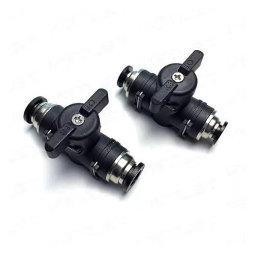 AWWVRLMM 1 Stück Drosselventil British BUC5/32 1/4 5/16 3/8 1/2 Luftstromgeschwindigkeitsregelventil Rohr Wasserrohr Inline-Pneumatikverbindung(BUC 1i2 to 1i2) von AWWVRLMM