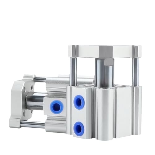 AWWVRLMM 1 stücke CDQMB20/25/32 mit Magnet Hub 5-100mm Dünne Luft Zylinder Doppel Wirkenden Führungsstange Kompakte pneumatische Zylinder(CDQMB 16mm) von AWWVRLMM