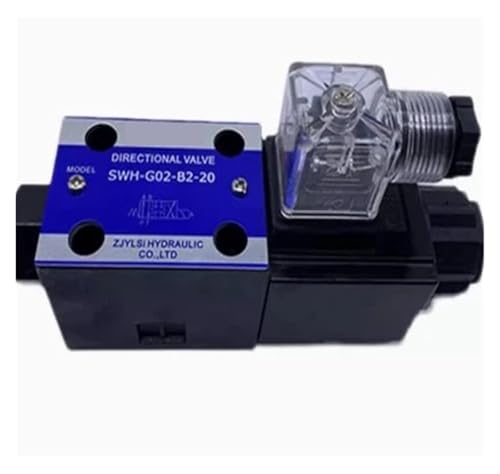 AWWVRLMM Elektromagnetisches Einweg-Wegeventil SWH-G02-B2-20 220 V SWH-G02-B2-20 24 V SWH-G02-B2-10 220 V SWH-G02-B2-10 24 V(SWH-G02-B2-20 220V) von AWWVRLMM