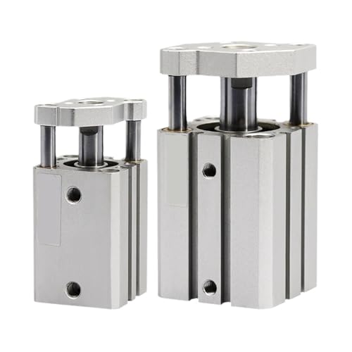 AWWVRLMM SMC Typ CQMB Serie Dünne Zylinder mit Magnet Doppel Wirkenden Guide Rod Kompakte Zylinder CQMB12-5 CQMB16-10(CQMB50mm) von AWWVRLMM