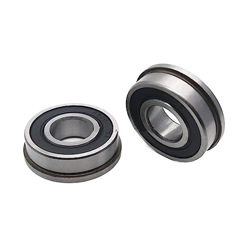 Bimetall-Dichtungsschild, Mikro-Rillenkugellager, 1 Stück F6200 F6201 F6202 F6203 F6204 F6205 F6206-2RS Flanschlager(F6206) von AWWVRLMM
