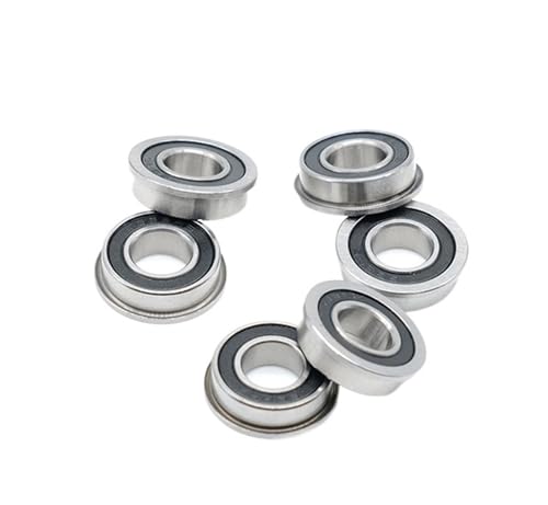 Bimetall-Dichtungsschild, Mikro-Rillenkugellager, 10 Stück F688-2RS 8 x 16 x 5 mm, ABEC-7, Miniatur-Kugellager mit Flansch for 3D-Drucker Bimetall-Dichtungsschild, Mikro-Rillenkugellager, 10 Stück F688-2RS 8 x 16 x 5 mm, ABEC-7, Miniatur-Kugellager mit Flansch for 3D-Drucker von AWWVRLMM