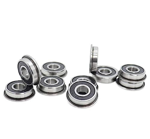 Bimetall-Dichtungsschild, Mikro-Rillenkugellager, 10 Stück F695-2RS, 5 x 13 x 4 mm, Miniatur-Rillenkugellager mit Flansch, 3D-Drucker Bimetall-Dichtungsschild, Mikro-Rillenkugellager, 10 Stück F695-2RS, 5 x 13 x 4 mm, Miniatur-Rillenkugellager mit Flansch, 3D-Drucker von AWWVRLMM