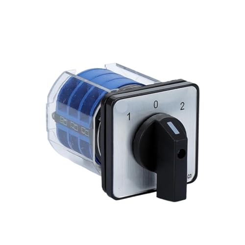 LW26-32/3 Umschalter Drehnockenschalter mit Kunststoffabdeckung 660 V 32 A 3 Pole Steuermotor LW28 YMW26(0123) von AWWVRLMM