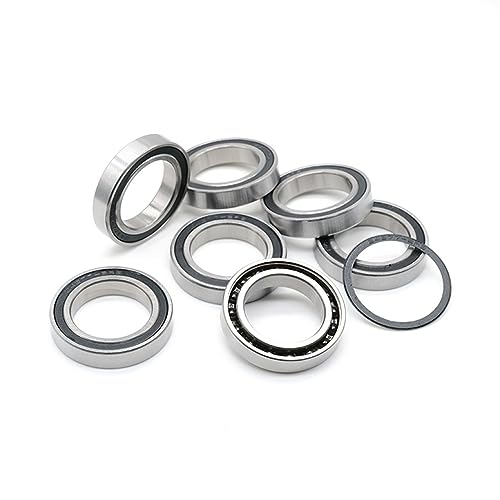 MR2437 24377RS Lager mit Rillen 24 * 37 * 7 mm MR 24377 RS Fahrrad BB90 Halterung unten 24 37 7 Keramikkugeln Lager 4 Stück von AWWVRLMM