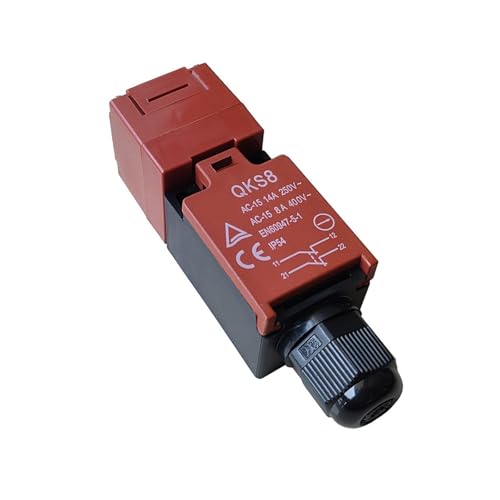 Türschalter mit Trennschalter-Typ des Steuerschlüssels AC-15 14A 250V 8A 400V EN60947-5-1 QKS8(2NC M16) von AWWVRLMM