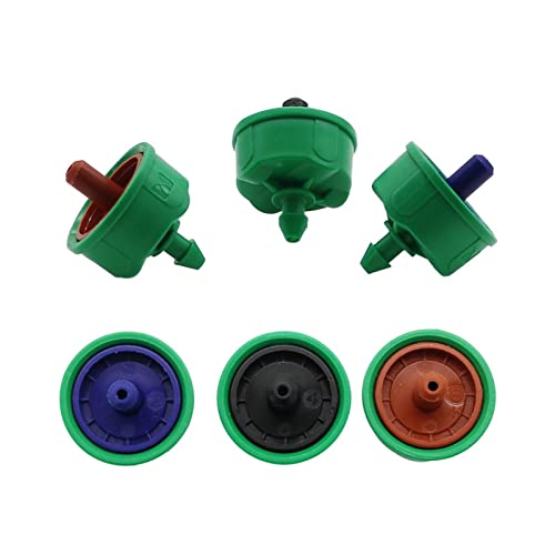 Werkzeuge for Gartenbewässerungssysteme, 100 Stück 2-l-/4-l-/8-l-Düsen mit konstantem Durchfluss, Strahler mit automatischer Druckkompensation, Gartenbewässerungssprinkler von AWWVRLMM