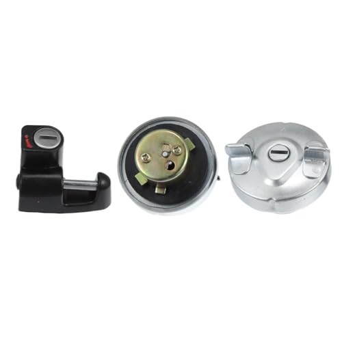 1 Setzen Sie Motorradzündungsschalter Kraftstoffgaskappe Sitzverriegelung kompatibel mit NPS50 50CC -Modellen 2003 2005 Fits NPS50 Scooterteile passt 1 Setzen Sie Motorradzündungsschalter Kraftstoffgaskappe Sitzverriegelung kompatibel mit NPS50 50CC -Modellen 2003 2005 Fits NPS50 Scooterteile passt von AWXGFVKZ