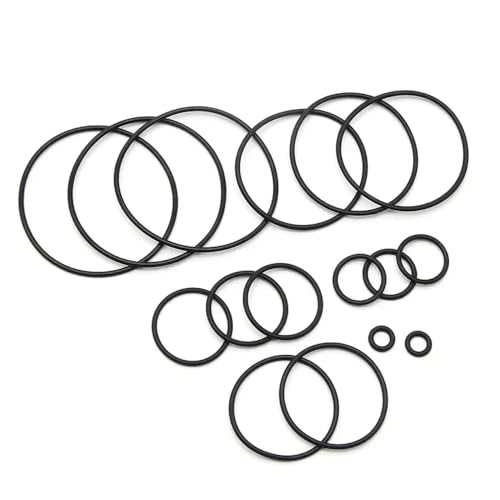 50pcs NBR O Ringdichtung Dichtung kompatibel mit verschiedenen Anwendungen Dicke OD 3 bis 80 mm CS 1 2 3 4 mm ölfeste Waschmaschine Runde Form Nitril Butadiene Gummi -Abstandshalter(Size: OD 56mm) von AWXGFVKZ