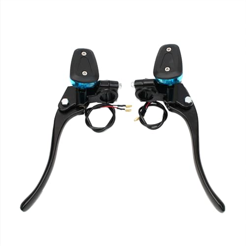AWXGFVKZ 12.7 Kolben Motorradhydraulikkupplungsmeister -Master -Zylinder -Hebel -Kit kompatibel mit Straßenbikes Pitbikes Ebikes Dirt Bikes Motocross(Color: A Pair) von AWXGFVKZ