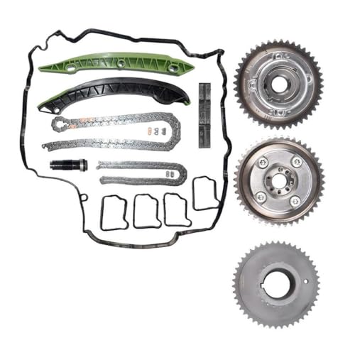 AWXGFVKZ AP02 Timing -Ketten -Kit und Nockenwellen -VVT -Zahnräder kompatibel mit W204 W212 C204 R172 M271 C 200 C250 C180 CGI 1,8L von AWXGFVKZ