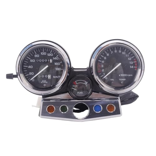 CVK -Instrumentenmontage -Tachometermesser Tachometer Messgerät Cluster kompatibel mit CB400 CB400SF MC31 1995 1996 1997 1998(White Digital Disk) von AWXGFVKZ