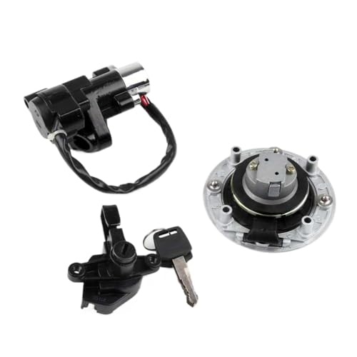 Zündschalter-Lock- und Kraftstoffgaskappenschlüssel-Set kompatibel mit GSF600 1995-2004 GSF1200 1997-2005 Motorrad Zündschalter-Lock- und Kraftstoffgaskappenschlüssel-Set kompatibel mit GSF600 1995-2004 GSF1200 1997-2005 Motorrad von AWXGFVKZ