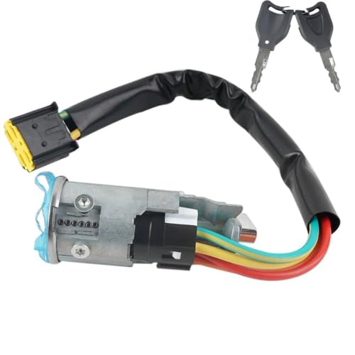 Zündschlosszylinder-Fassschalter mit 2 für Clio MK2 1998-2005 Szenisch 1996-2003 Kompatibler Teil 7701469419 Zündschlosszylinder-Fassschalter mit 2 für Clio MK2 1998-2005 Szenisch 1996-2003 Kompatibler Teil 7701469419 von AWXGFVKZ