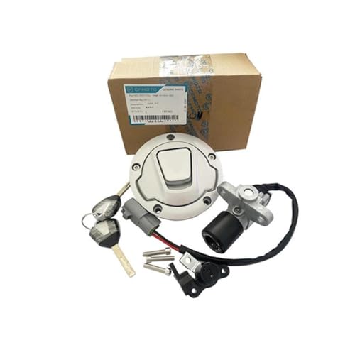 Zündschlüsselschalter Lock-Kraftstoffbehälterabdeckung kompatibel mit 450SR CF450SR CF400-6 CF MOTO SR450 400-6 Motorradmodells von AWXGFVKZ