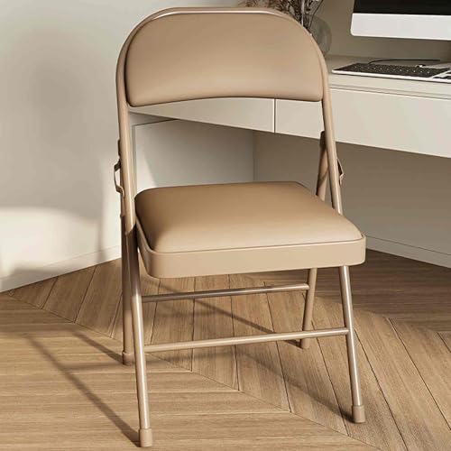 AWYYA Klappstühle mit Gepolsterten Sitzen aus Kunstleder, 2er-Pack, Ergonomisch, Belastbar 150 Kg, 13 Farben(Green) von AWYYA