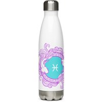Pisces Sternzeichen Edelstahl Wasserflasche Umweltfreundliches Geschenk von AWickedLifeLLC