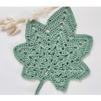 Gehäkelter Blatt Herbst Tischsets Tischdekoration von AWmadewithlove
