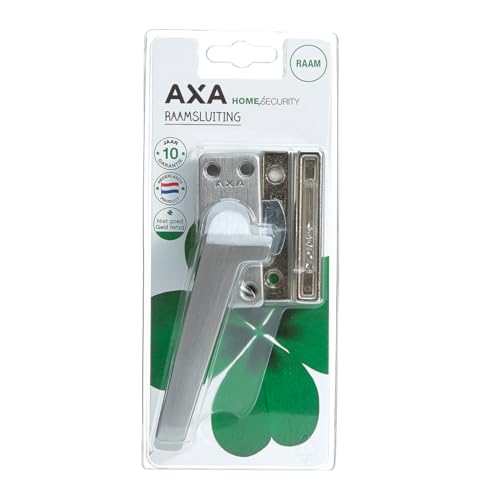 AXA Fenstergriffe - Fenstersicherung - Links nach außen drehend - nicht abschließbar - Aluminium von AXA