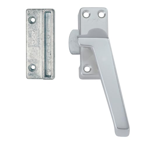 AXA Fenstergriffe - Fenstersicherung - Rechts nach außen drehend - nicht abschließbar - Aluminium von AXA