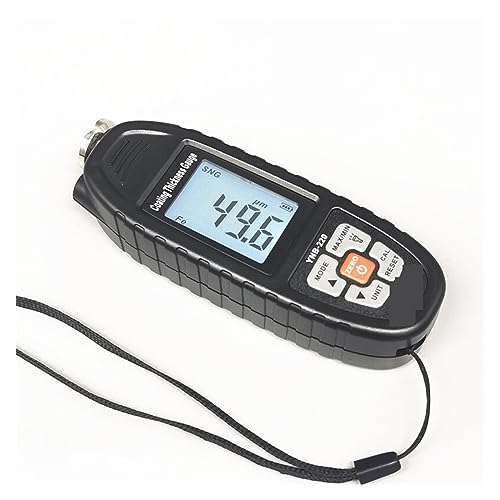 Schichtdickenmessgerät, Beschichtungsdickenmessgerät LED-Licht Autolackdickenmessgerät Metall Zink Fe & NFe & Fe+Zn YNB-220 für Auto Automotive von AXADD