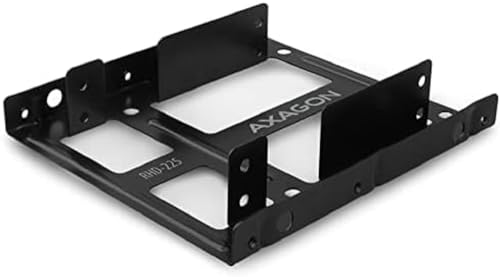 AXAGON RHD-225 - Interner Dual Festplattenrahmen, Einbaurahmen 2X 2,5" SSD/HDD auf 3,5" Adapter von AXAGON ECO