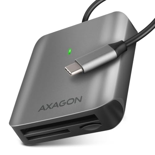 AXAGON CRE-S3C lecteur de Carte mémoire USB 3.2 Gen 1 (3.1 Gen 1) Type-C Gris AXAGON CRE-S3C lecteur de Carte mémoire USB 3.2 Gen 1 (3.1 Gen 1) Type-C Gris von AXAGON